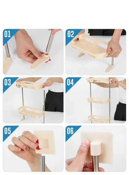 ORGANIZADOR PARA INODORO 3 NIVELES