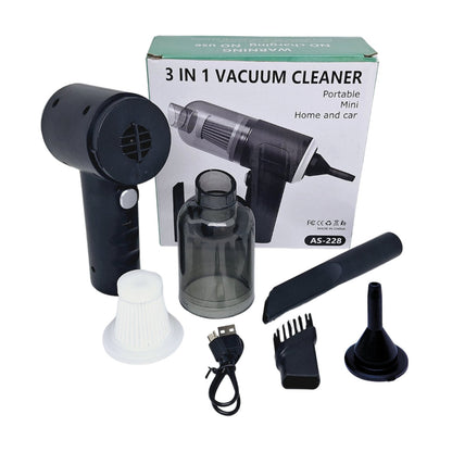 Mini aspiradora vacuum 3 en 1