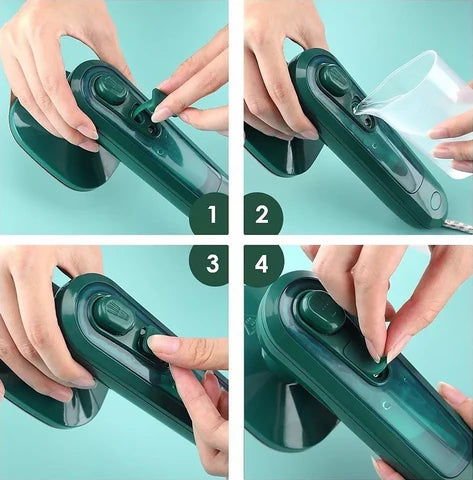 MINI PLANCHA A VAPOR ELÉCTRICA