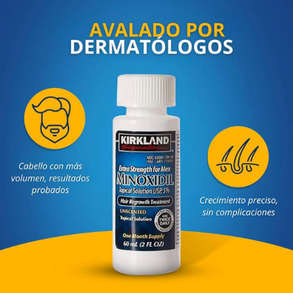MINOXIDIL - TÓNICO PARA CRECIMIENTO DE CABELLO Y BARBA