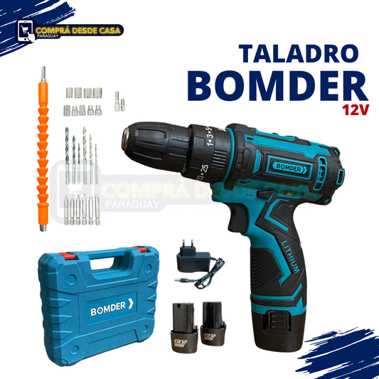 TALADRO BOMDER® 12v KIT - USO PROFESIONAL