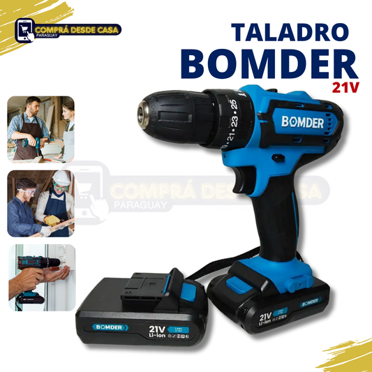 TALADRO BOMDER® 21v - USO PROFESIONAL