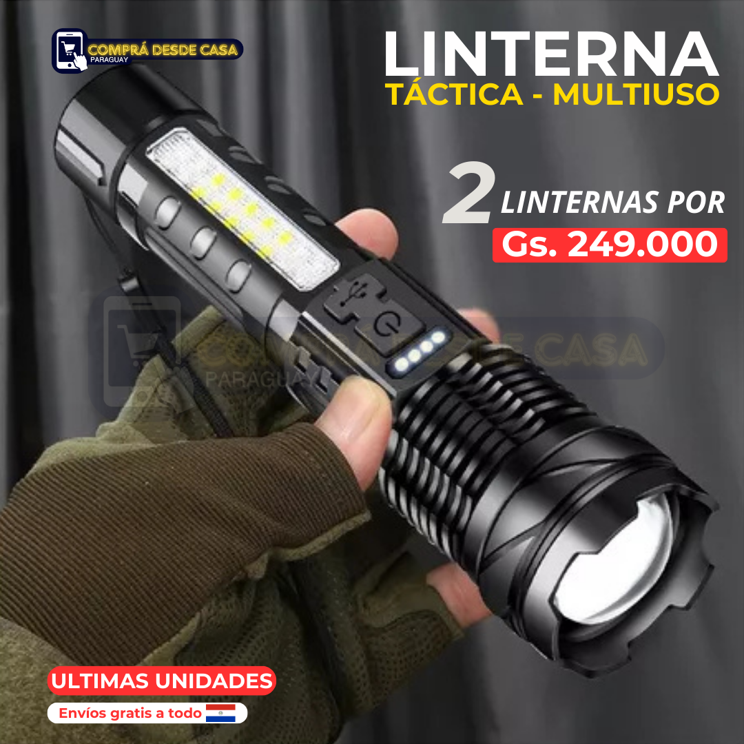 LINTERNA LED - COMBO 2 EN 1