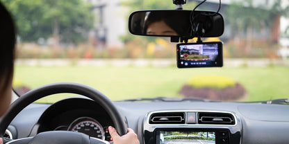 CÁMARA GRABADORA PARA AUTO - EXTERIOR E INTERIOR