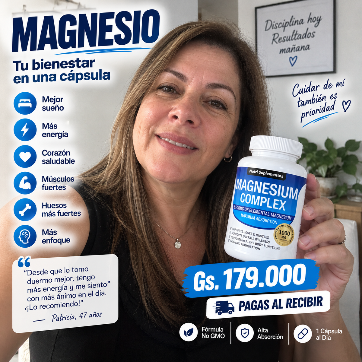 MAGNESIO COMPLEX - RENOVADOR DE ENERGÍA 💪