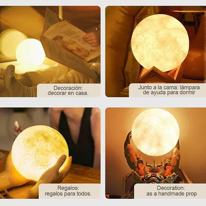 VELADOR DE LUNA 3D