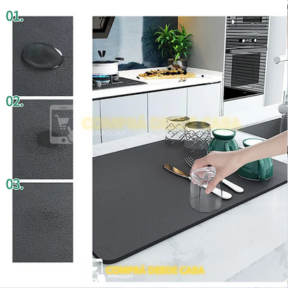 TAPETE DE SECADO RÁPIDO PARA USO DE COCINA